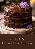 Vegan Chocolate Cake with Icing — Digital Recipe