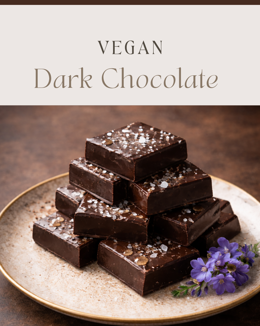 Vegan Dark Chocolate — Digital Recipe