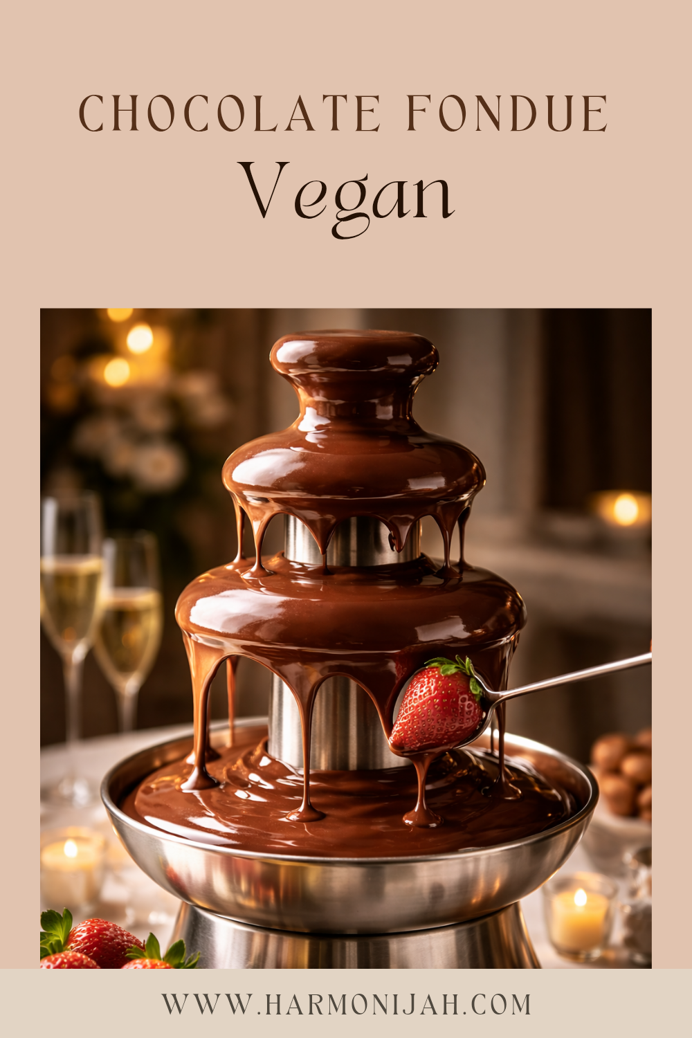 Vegan Chocolate Fondue — Digital Recipe