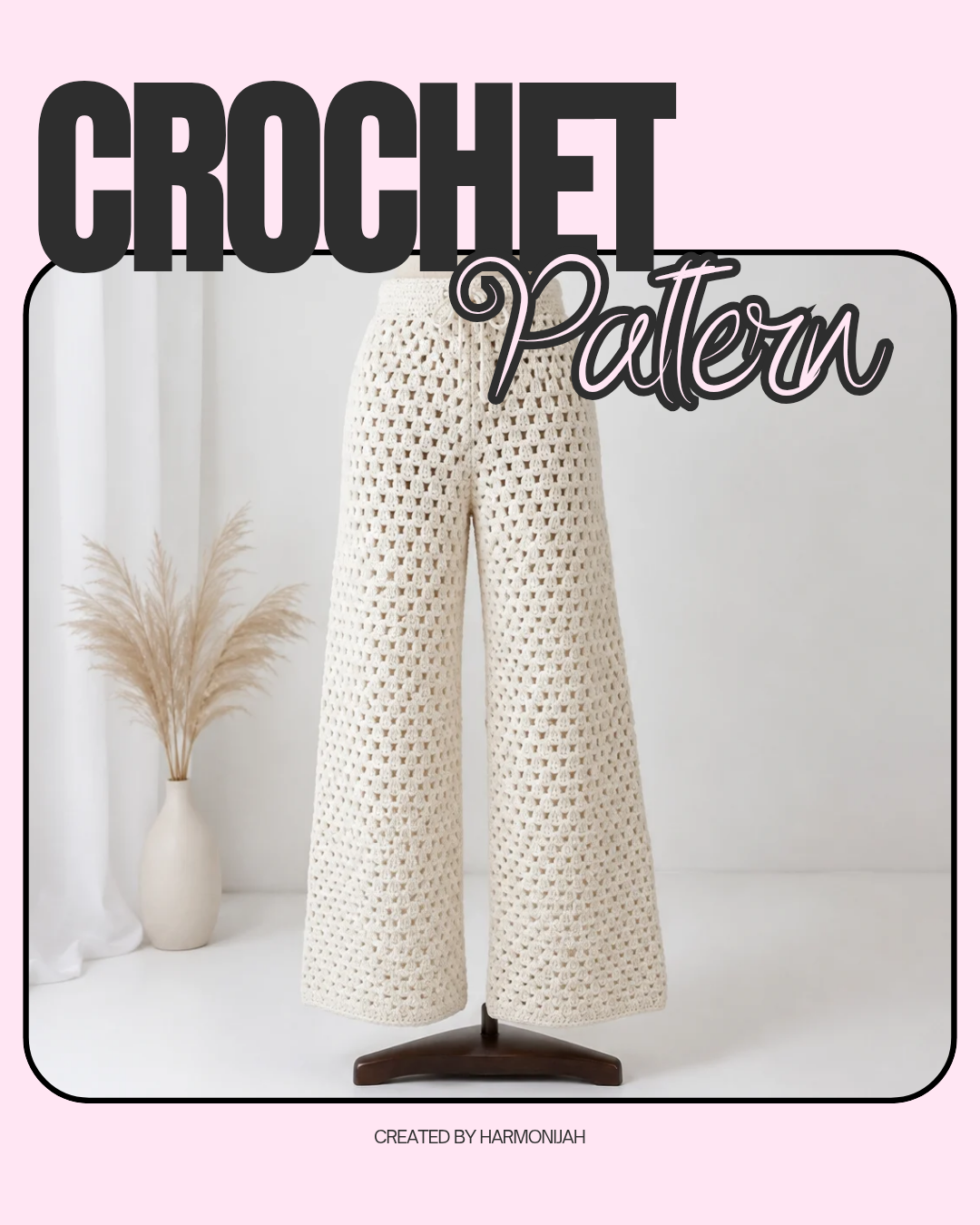Crochet Cozy Long Pants Pattern