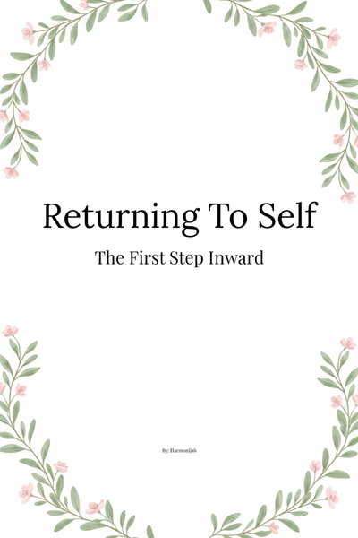 Returning to Self — The First Step Inward book cover