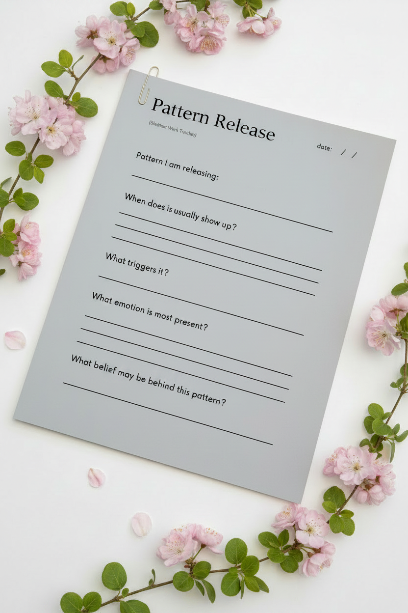 Pattern Release — Daily & Weekly Reflection Worksheets